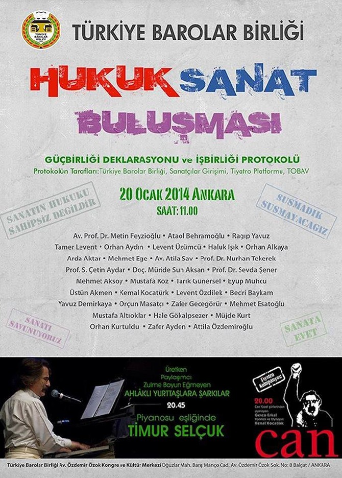 HUKUK-SANAT BULUÅMASI ORTAK DEKLARASYONU